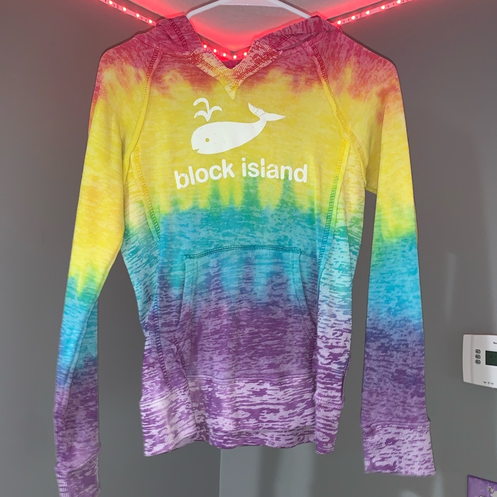 Rainbow Block Island Hoodie